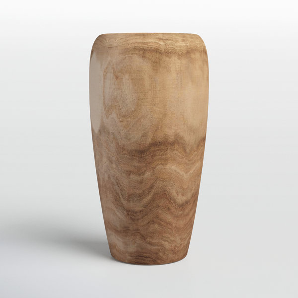 17'' Handmade Wood Table Vase & Reviews Birch Lane